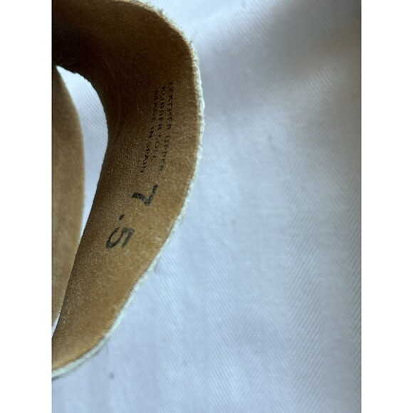 Yokono Zebra Cork & Rope Platform Slide Mule Sandals Women SZ  7.5 Made In Spain - Picture 9 of 9